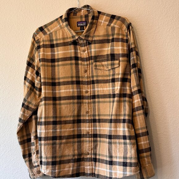 Men's Long-Sleeved Lightweight Fjord Flannel Shirt - Picture 1 of 6